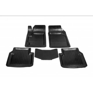 Универсальные резиновые коврики с бортом (5 шт, Polytep) фото 1